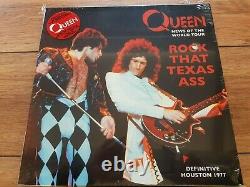 Queen News Of The World Tour V. Rare 3lp Box Set + Tour Book + Poster 77 Nouveau
