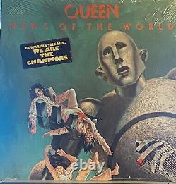 Queen News Of The World Vinyl Lp Sealed 1st Press 1977 Orig Hype Sticker Pas De Barre