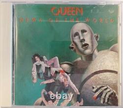 Queen News Of The World (cd, 1977, Elektra) Rare Allemand Press/target Label