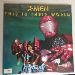 Queen Nouvelles Du Monde X-men Marvel Vinyl Lp Spécial Limited Edition Comic-con