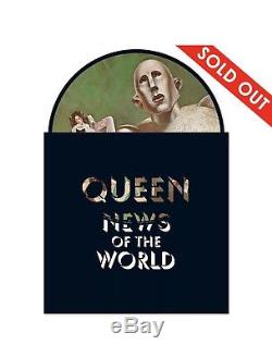 Queen, Nouvelles Du Monde (mega Rare 40 Ans Ltd Ed Disque Picture) Freddie Mercury
