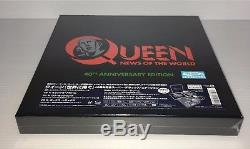 Queen Shm CD Region Tous Les DVD Lp News Du Monde 40ème Anniversaire Japan Edition