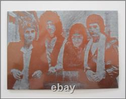 Queen'news Of The World' Metal Picture Plate Freddie Mercury