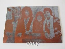 Queen'news Of The World' Metal Picture Plate Freddie Mercury