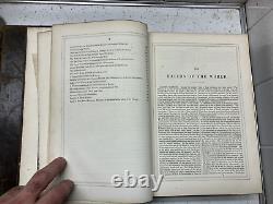 RARE Vol. 1 & 2 1858/1860 1ère édition FOI DES MONDES Livres illustrés