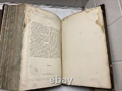 RARE Vol. 1 & 2 1858/1860 1ère édition FOI DES MONDES Livres illustrés