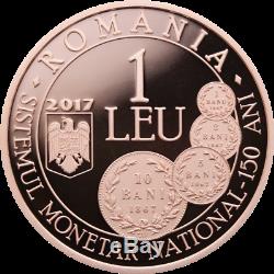 Rare 10 Lei 2017 Carol I Nouveau Système Monétaire Et Le Monnayage Des Pièces Nationales