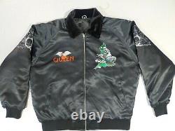 Rare Queen News Of The World Tour Bomber Jacket Toutes Tailles