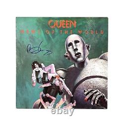 Reine Brian May Rare signé Autographed Vinyle Record News Of The World BAS COA