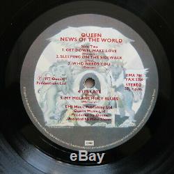 Reine Du Royaume-uni Vinyle Vinyle Avec 1/2 Matrice Intérieure Emi 1977 Near Mint