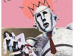 Reine du Collage Pop Art - Nouvelles du Monde de l'Art de Freddie Mercury - Image d'Art Moderne