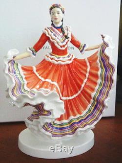 Royal Doulton Dances Of The World Mexican Hat Dance # Hn5643 Ltd. Edition Nouveau