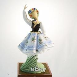 Royal Doulton Danseuse Polonaise Du Monde Hn2636 Nouveau En Bois Angleterre Peggy Davies