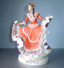 Royal Doulton Mexican Hat Dance Figurine Dances Of The World Hn5643 Ltd Edt. Nouveau