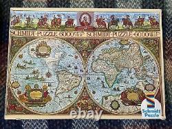 Schmidt 6000 Pièces Puzzle Plan Historique Du Monde Nouveau