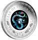 Série Opale Australienne 2024 Année Lunaire Du Dragon 1oz Pièce De Monnaie En Argent Proof $1 Nouveau