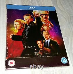 Shaun Of The Dead + Hot Fuzz + The Worlds End Blu Ray Steelbook New Ovp Rare