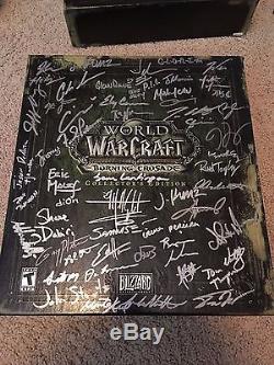 Signé & Nouveau World Of Warcraft The Burning Crusade Collector's Edition