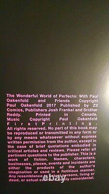 Signé The Wonderful World Of Perfecto Par Paul Oakenfold, Autographié, Nouveau Dj