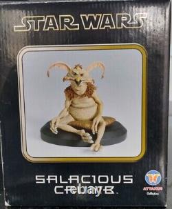 Star Wars Attakus Salacious Crumb Édition Limitée de 750 exemplaires dans le monde NEUF