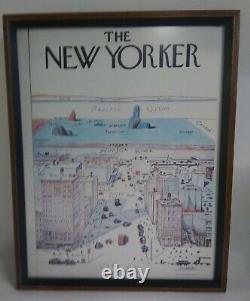 Steinberg Vue Du Monde De La 9e Ave1976 Imprimer The New Yorker Magazine Inc