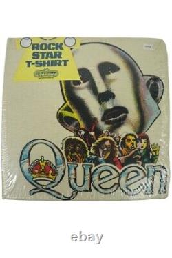T-shirt vintage Original 1977 de la tournée Queen News of the World, jamais déballé