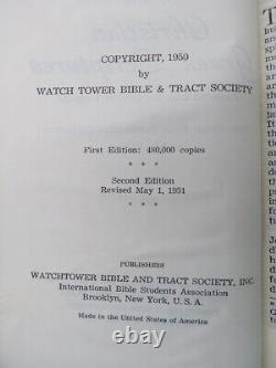 TRADUCTION DU NOUVEAU MONDE DES ÉCRITURES GRECQUES CHRETIENNES Watchtower, 1951