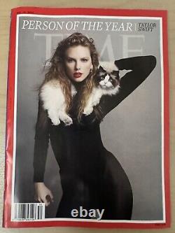 Taylor Swift, Personnalité de l'année du Time Magazine X3 Décembre 2023, Ensemble des 3 couvertures.