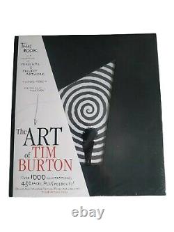 The Art Of Tim Burton Hardback Art Book Sketches. Flambant Neuf Et Scellé