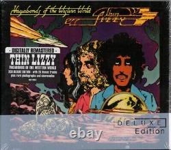 Thin Lizzy NOUVELLE ÉDITION DE LUXE NON SCELLÉE 2x CD Vagabonds Of The Western World