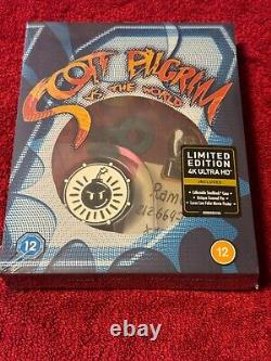 Titans Of Cult Scott Pilgrim Vs The World Steelbook 4k UK Édition Limitée Neuf et Scellé