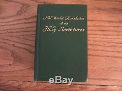Traduction Du Nouveau Monde Des Saintes Ecritures Green Rare Fat Boy Bible De Guet
