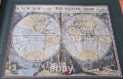 Une Nouvelle Carte Du Terraqueous Globe William Duke Of Gloucester Burghers