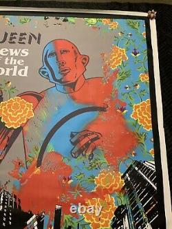 Urban Pop Art Queen News Of The World Original Print Toile Signée Miguel Parade