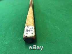 Vintage Nouvelles Du Monde Pontin Prix Cue Snooker Cue