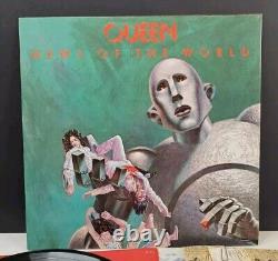Vtg 1977 ALBUM QUEEN NEWS OF THE WORLD Vinyle 1ÈRE ÉDITION Lp 2x Billets