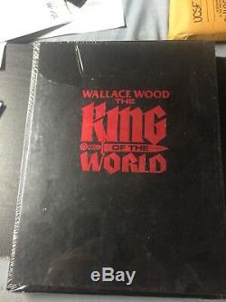 Wally Wood Livret De Trilogie Wizard King 1 DLX Hc Roi Du Monde (2004) Nouveau Signé