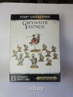 Warhammer Greywater Fastness. Neuf dans la boîte. Âge de Sigmar. Le Vieux Monde. Rare.