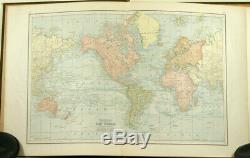 Watson Et New Complete Illustrated Atlas Du Monde 1885 Indexed