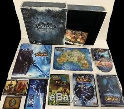 World Of Warcraft La Colère Du Roi-liche Edition Collector Pc 2008 Nouveau (lire)