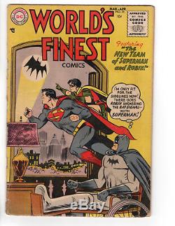 World's Finest # 75 La Nouvelle Équipe De Superman Et Robin 4.0